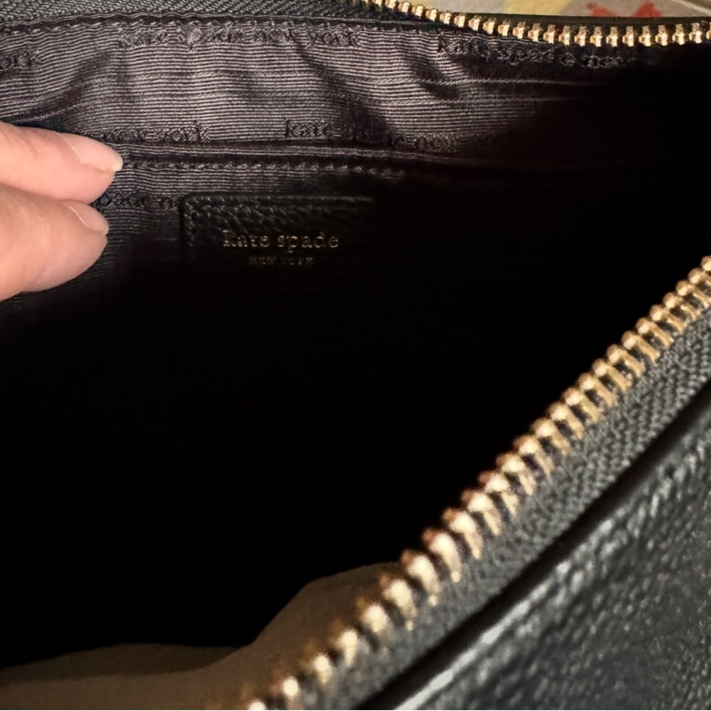 Kate Spade Black Hudson Convertible Bag with Gold Hardware - Picture 4 of 4